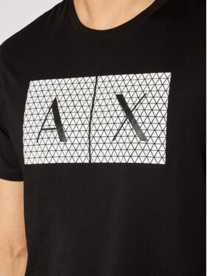 Armani Exchange T-Shirt 8NZTCK Z8H4Z 1200 Czarny Slim Fit