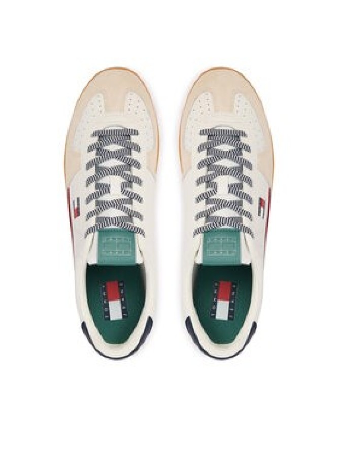 Tommy Jeans Sneakersy The Greenwich Edge Leather EM0EM01731 Biały