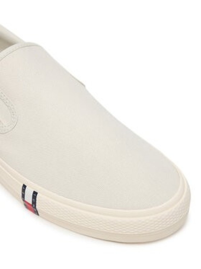 Tommy Jeans Tenisówki Archive Vulc. Y2K Slip On EM0EM01675 Biały
