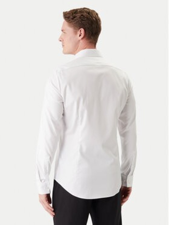 Calvin Klein Koszula LV019EU090 Biały Slim Fit