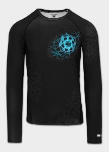Męski Rashguard longsleeve PITBULL techniczna koszulka treningowa RAY