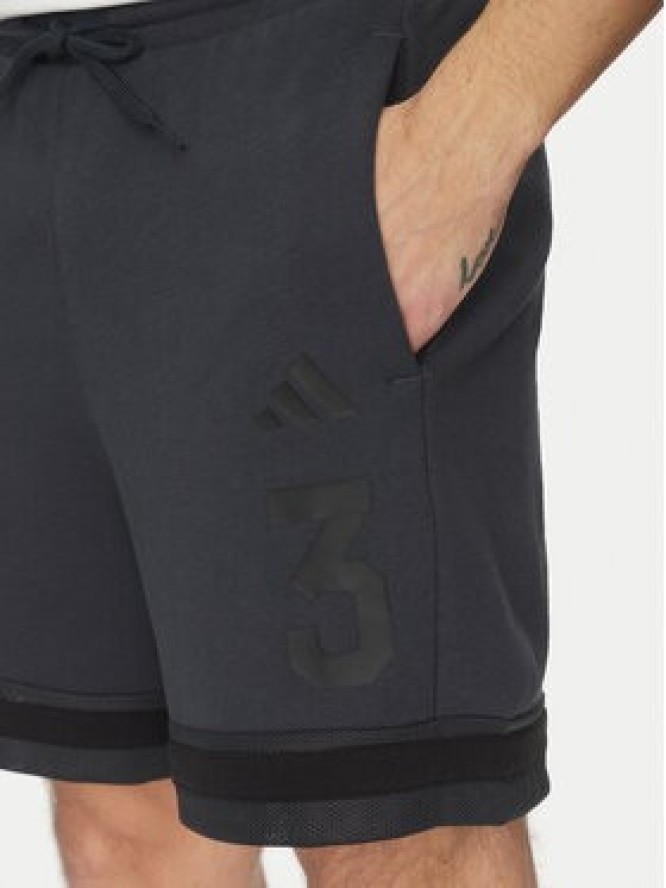 adidas Szorty sportowe Seasonal Essentials Sport JD8090 Czarny Regular Fit