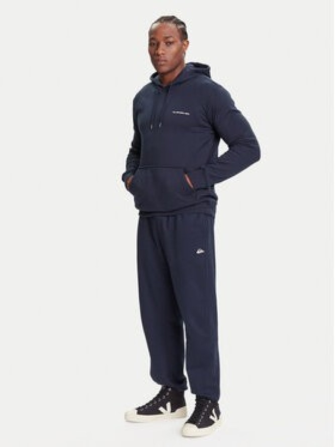 Quiksilver Bluza Graphic Hoodie EQYFT05131 Granatowy Regular Fit