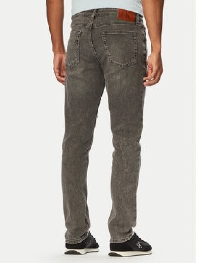 Calvin Klein Jeans Jeansy LV04RG709G Szary ciemny Slim Fit