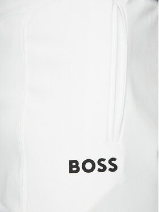 BOSS Szorty sportowe 50537819 Biały Regular Fit