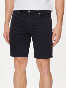 Guess Szorty jeansowe Angels M4GD03 WG3MA Granatowy Slim Fit