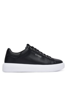 Guess Sneakersy FMJAVI LEA12 Czarny