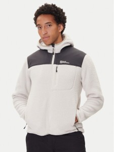 Jack Wolfskin Polar Kammweg Pile Fz 1711271 Écru Regular Fit