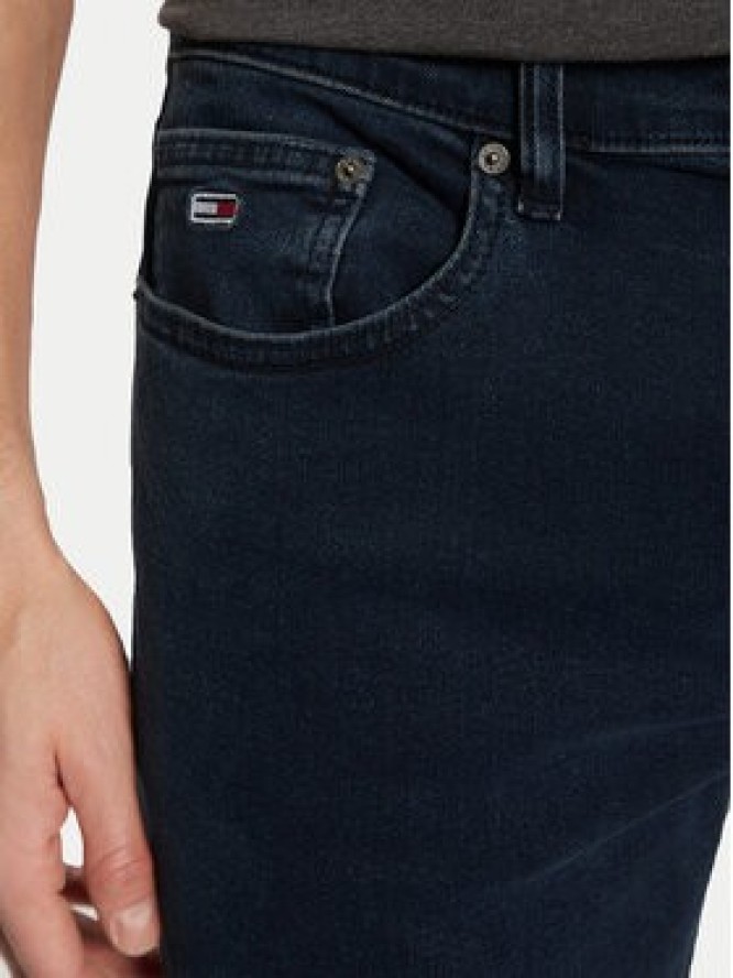 Tommy Jeans Jeansy Austin DM0DM21071 Granatowy Slim Fit