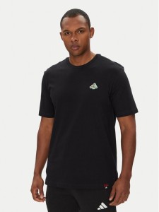 adidas T-Shirt Mini Pizza Graphic JM6483 Czarny Regular Fit