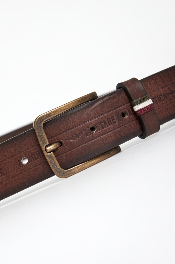 Pasek męski skórzany AERONAUTICA MILITARE