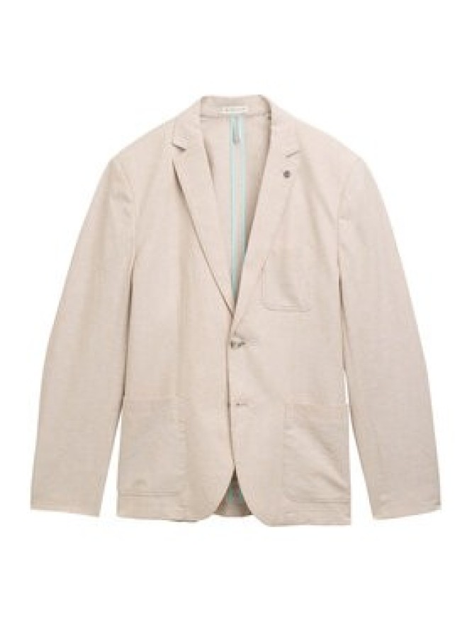 Tom Tailor Marynarka 1045065 Beżowy Regular Fit