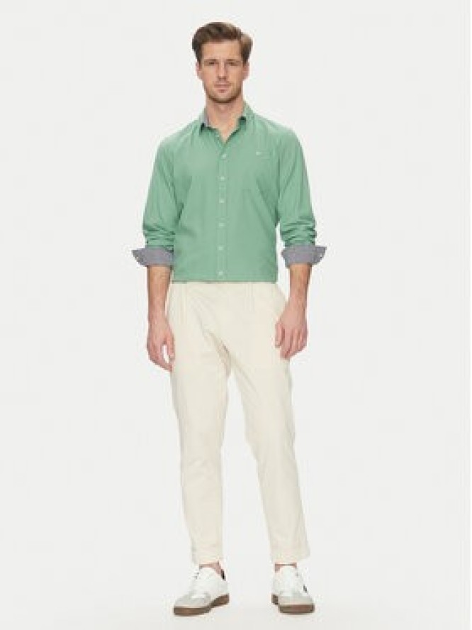 Blend Koszula 20717859 Zielony Regular Fit