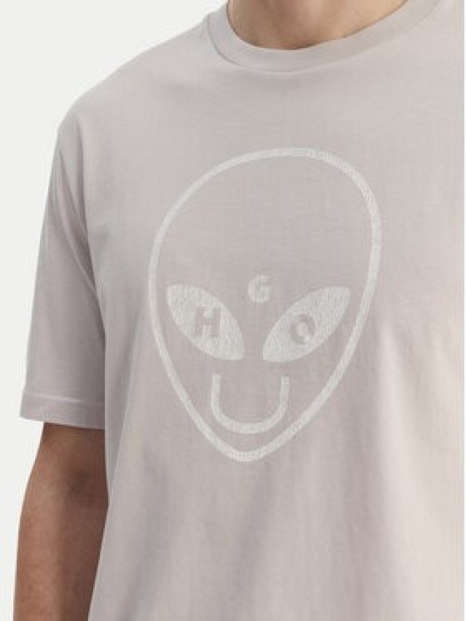 HUGO T-Shirt Nalien 50560060 Fioletowy jasny Regular Fit