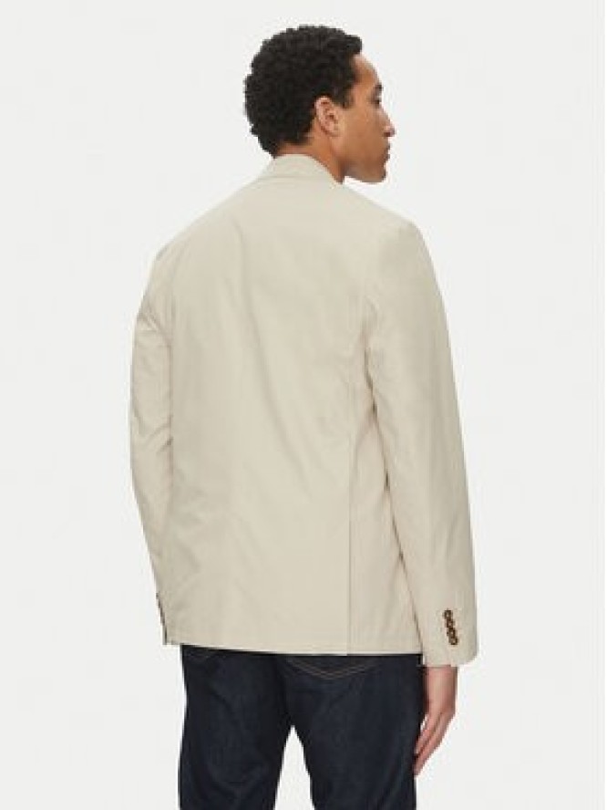 Michael Kors Marynarka CS5100THC2 Beżowy Slim Fit