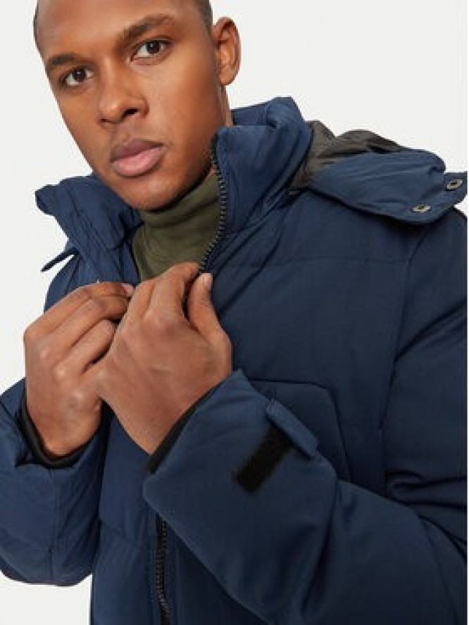 Blend Kurtka zimowa 20717483 Granatowy Regular Fit