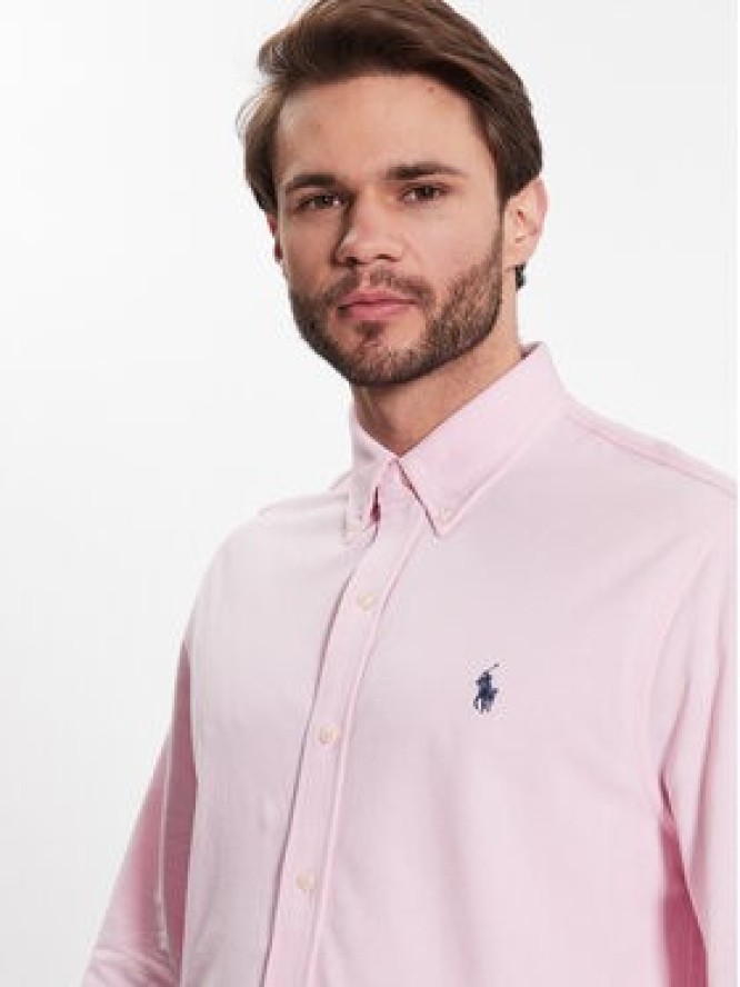 Polo Ralph Lauren Koszula 710654408101 Różowy Slim Fit