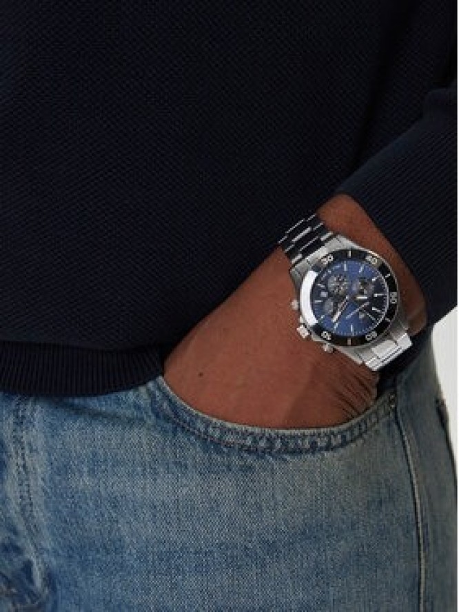 Maserati Zegarek R8873600009 Srebrny