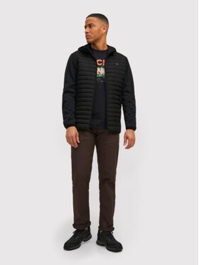 Jack & Jones Kurtka przejściowa Multi Quilted 12182242 Czarny Regular Fit