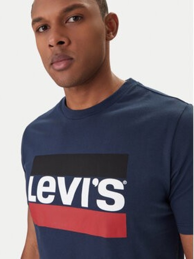 Levi's® T-Shirt Sportswear Graphic Tee 39636-0003 Granatowy Regular Fit