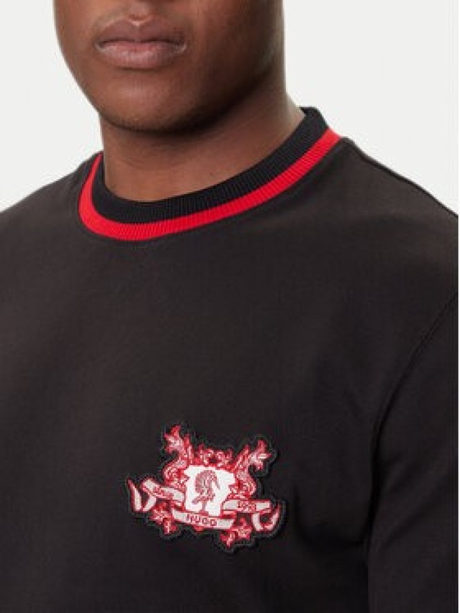 HUGO T-Shirt Dugbytee 50542957 Czarny Relaxed Fit