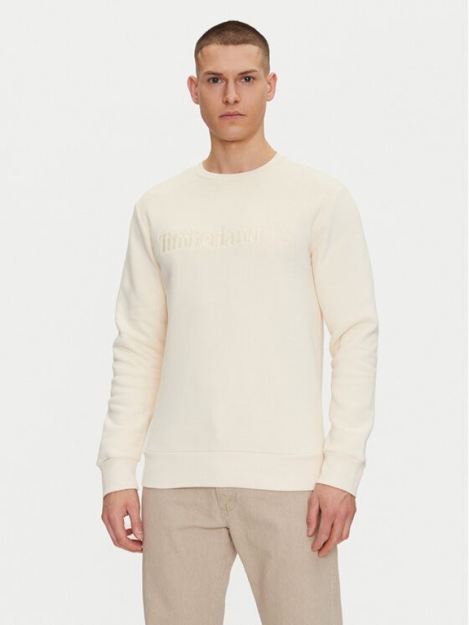 Timberland Bluza TB0A6VG6 Beżowy Regular Fit