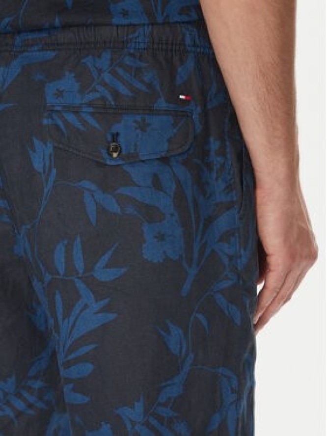 Tommy Hilfiger Szorty materiałowe Harlem MW0MW38847 Granatowy Regular Fit