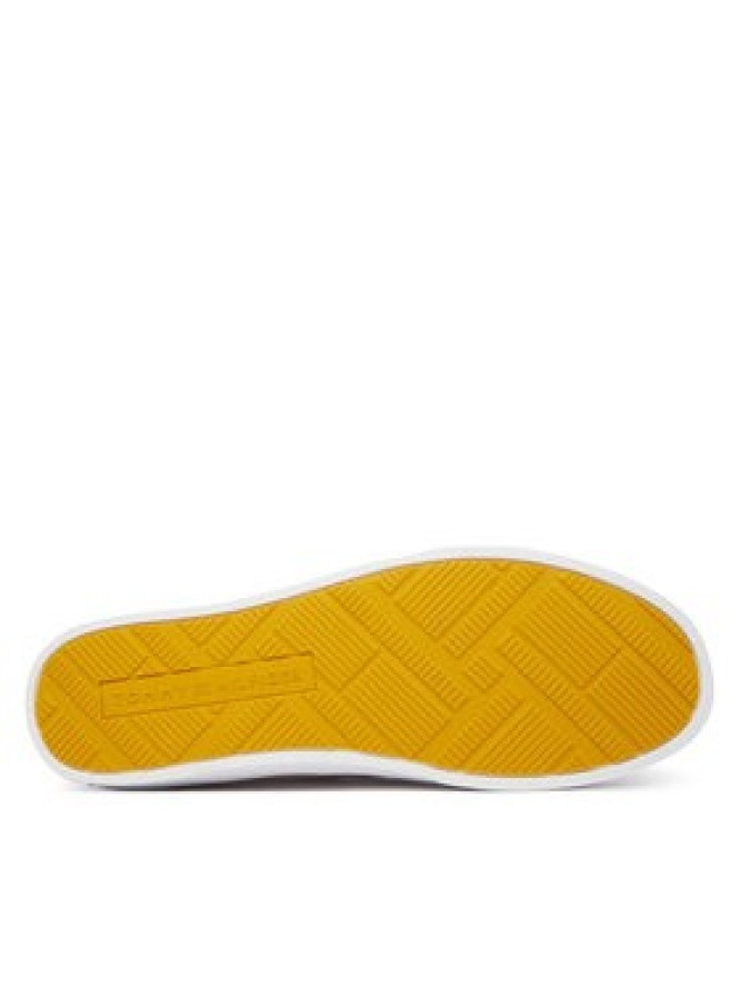 Tommy Hilfiger Tenisówki Th Vulc Cup Long Lace Canvas FM0FM05874 Biały