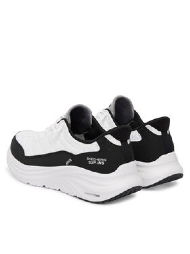 Skechers Sneakersy Slip-ins Contour Foam - Cozy Fit Golden Hour 232619/WBK Biały