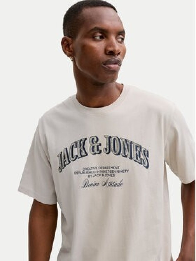 Jack & Jones T-Shirt Denver 12291213 Szary Relaxed Fit