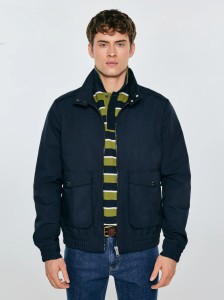 Kurtka męska wiatrówka granatowa Chakan 403