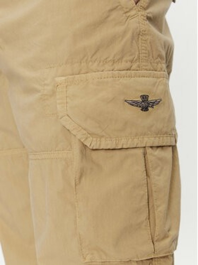 Aeronautica Militare Spodnie materiałowe 241PA1578CT3244 Beżowy Regular Fit
