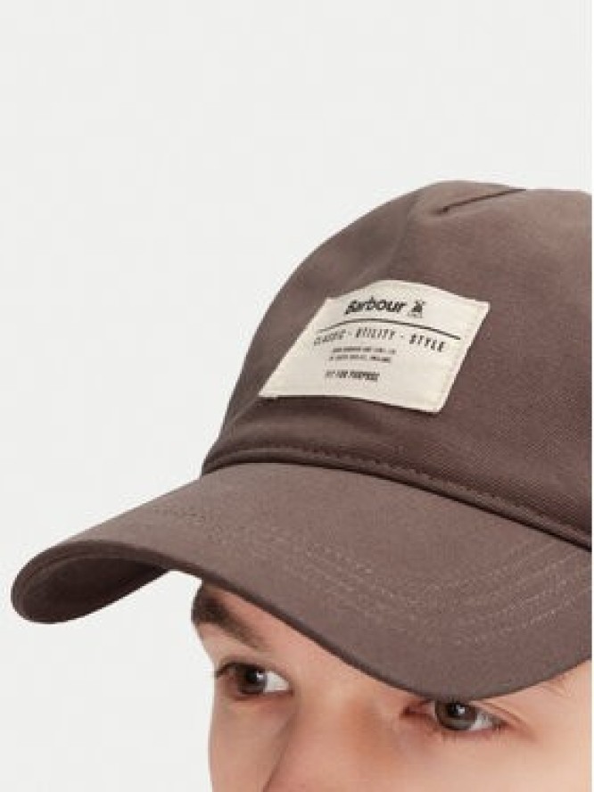 Barbour Czapka z daszkiem Lipton MHA0886GY91 Szary