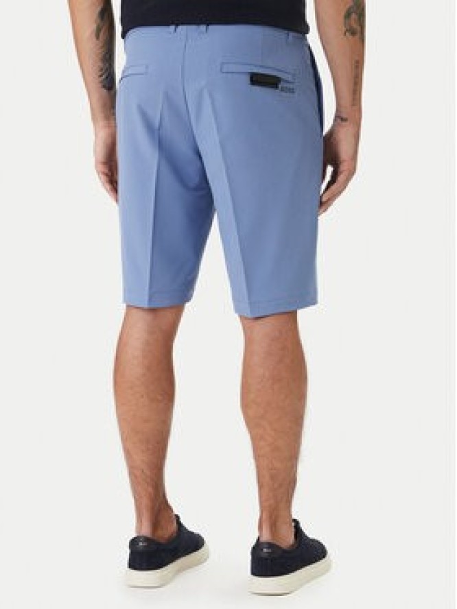 BOSS Szorty materiałowe S_Commuter_10.5 50540337 Błękitny Slim Fit