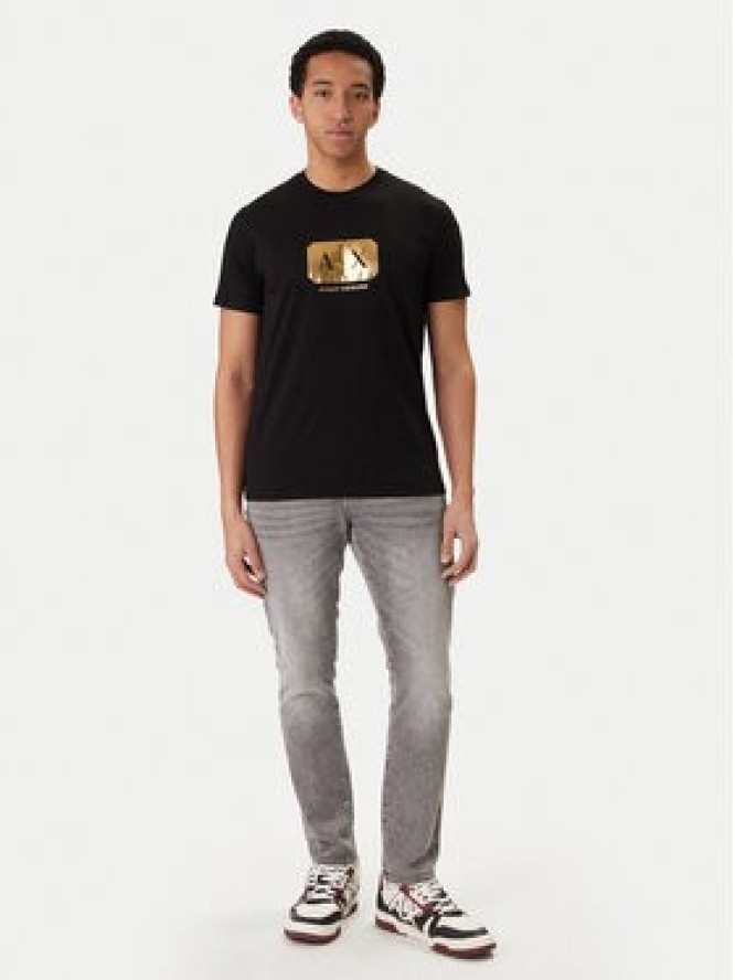 Armani Exchange T-Shirt XM002826 AF12308 UC001 Czarny Regular Fit