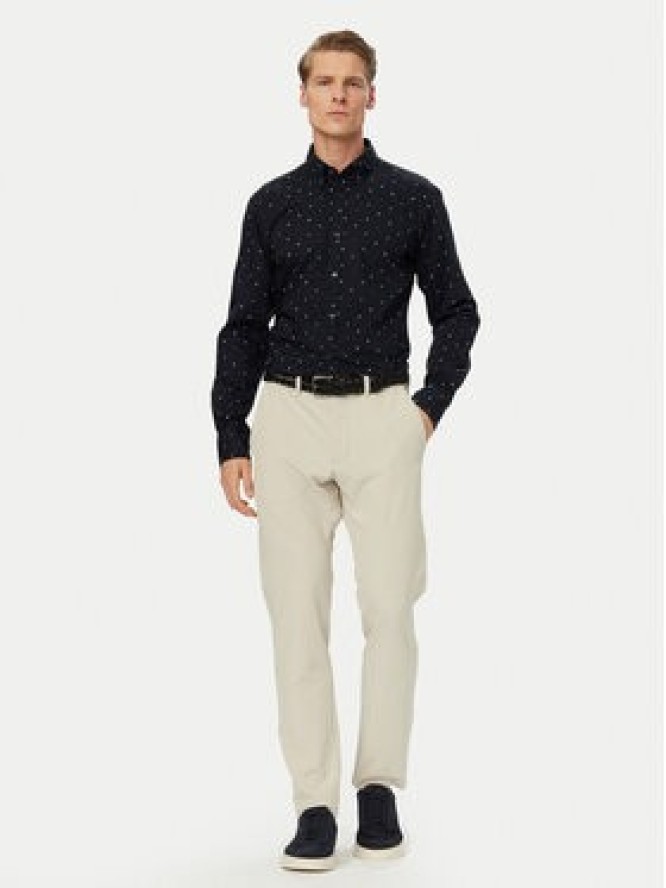 BOSS Koszula Rickert 50559627 Granatowy Regular Fit