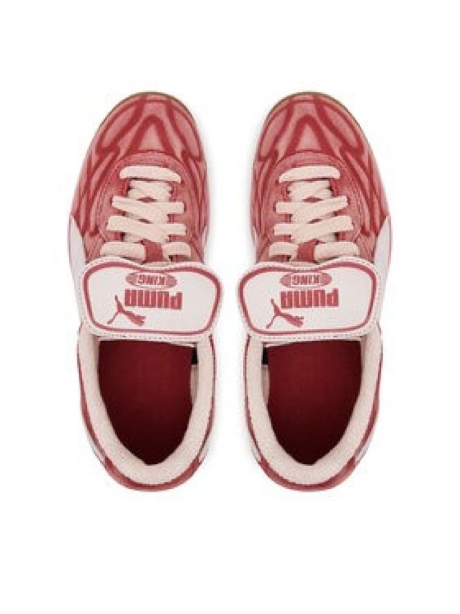 Puma Sneakersy King Indoor The NeverWorn V 402250 01 Bordowy