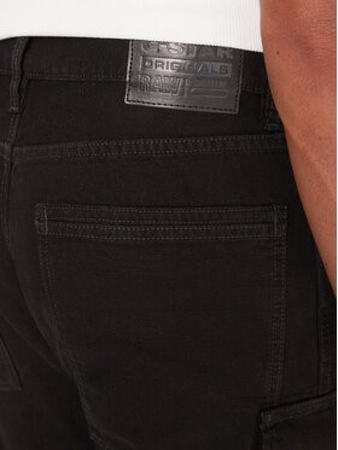 G-Star Raw Spodnie materiałowe Contor 3D D27049-D491 Czarny Regular Fit