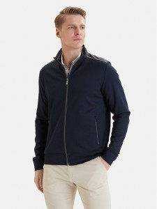 Bugatti Bluza 8750-15123E Granatowy Regular Fit