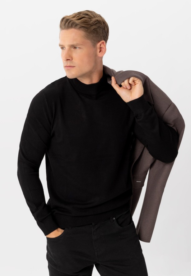 Sweter półgolf S-BAZ