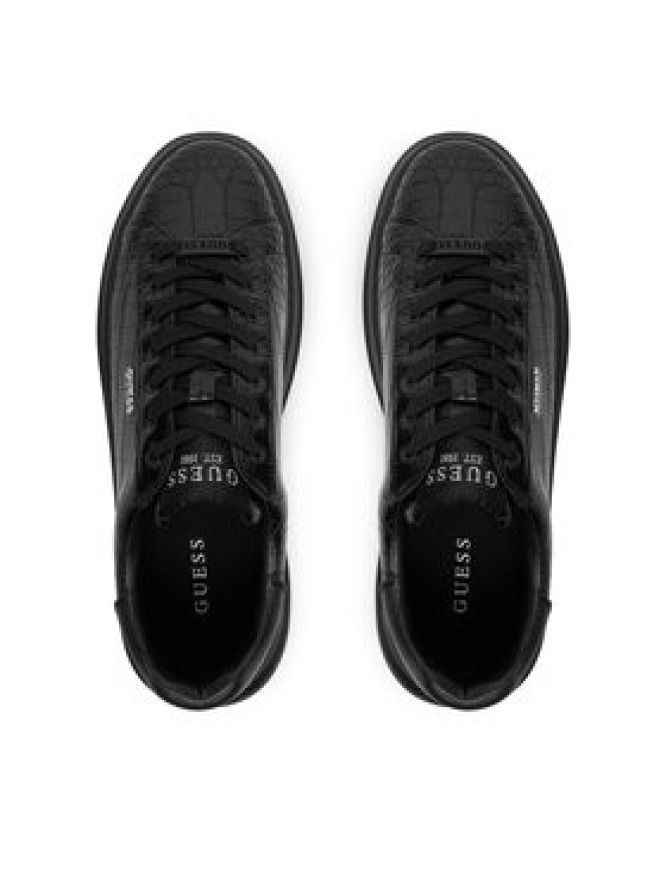 Guess Sneakersy FMPELA ELE12 Czarny