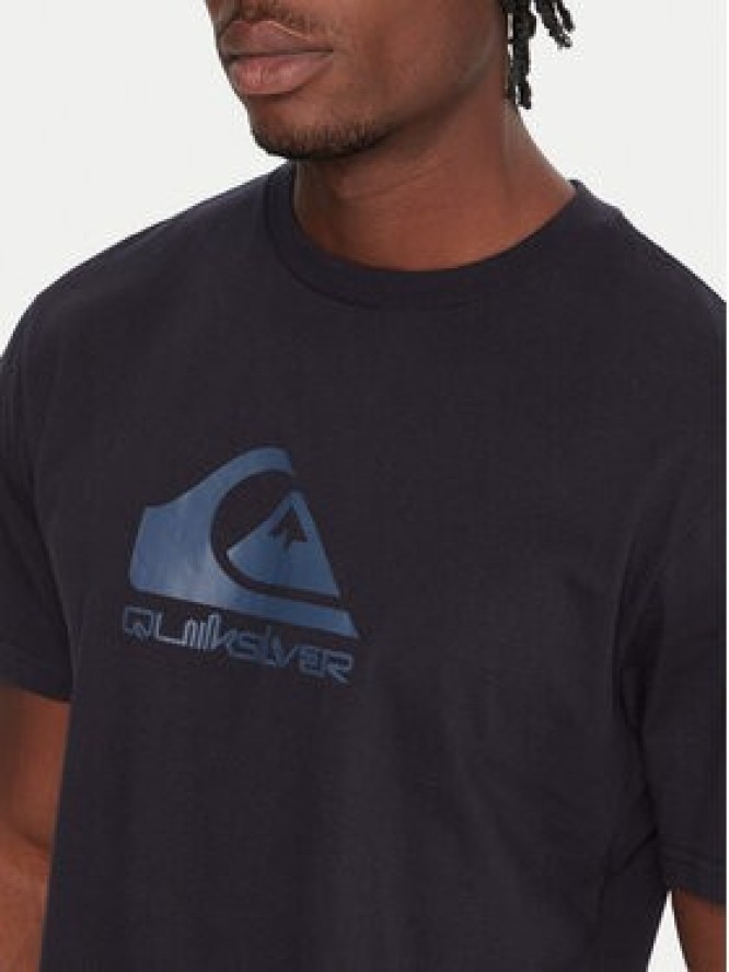 Quiksilver T-Shirt Ev Comp Logo EQYZT08182 Granatowy Regular Fit