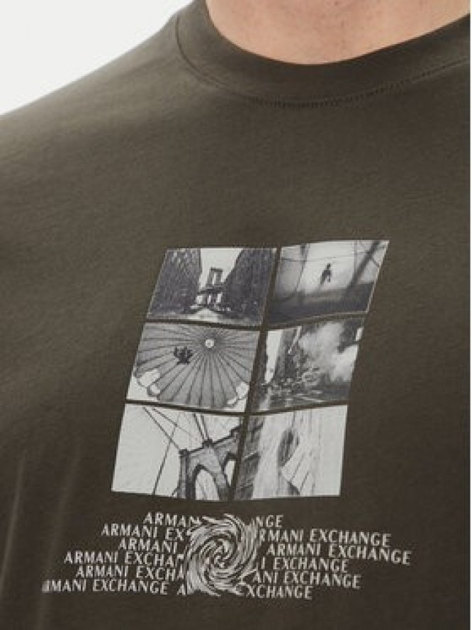 Armani Exchange T-Shirt XM000565 AF10356 U8120 Czarny Regular Fit