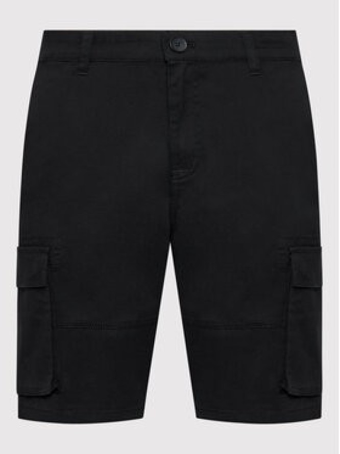 Only & Sons Szorty materiałowe Cam 22016689 Czarny Regular Fit