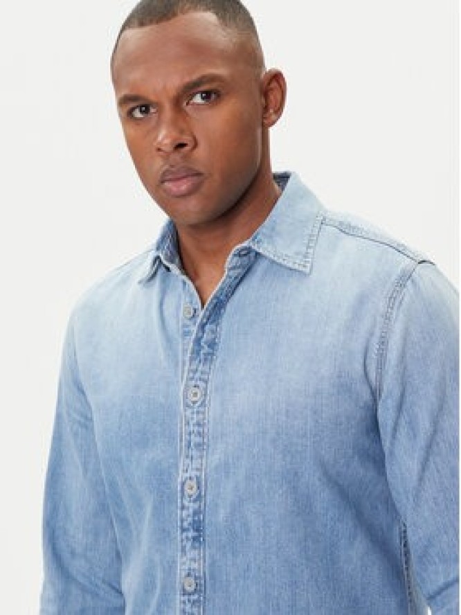 G-Star Raw Koszula jeansowa D27681-D252 Błękitny Slim Fit