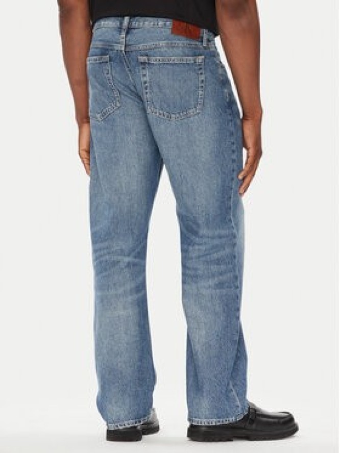 Calvin Klein Jeans Jeansy 90s LV04RC761G Niebieski Straight Fit