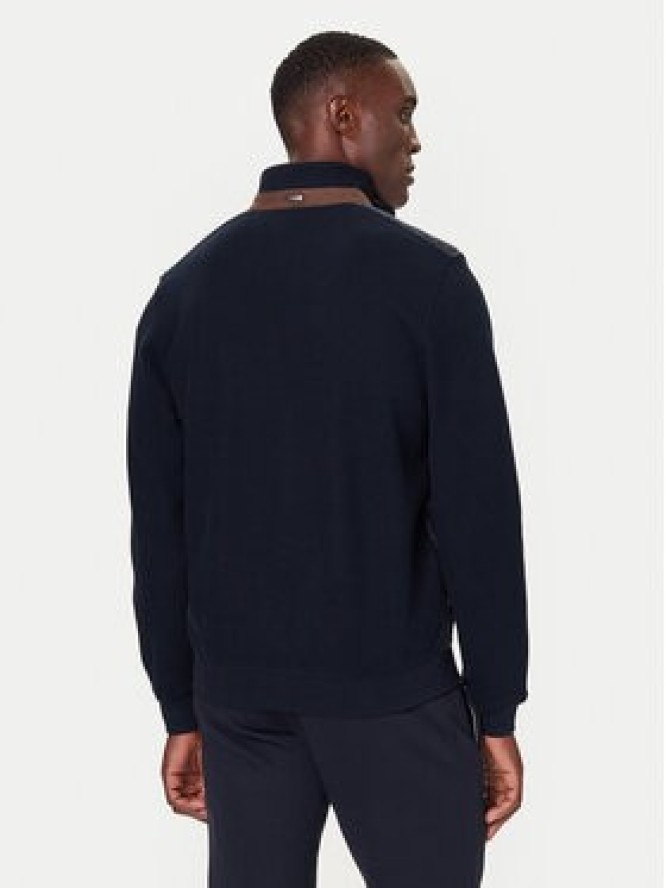 Bugatti Kurtka przejściowa 8700-85054D Granatowy Regular Fit