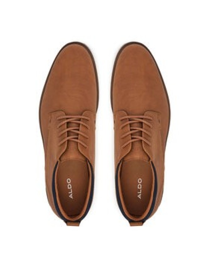 Aldo Półbuty Karson 13568596 Brązowy