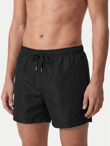 KARL LAGERFELD Szorty kąpielowe B1M46001 Czarny Regular Fit