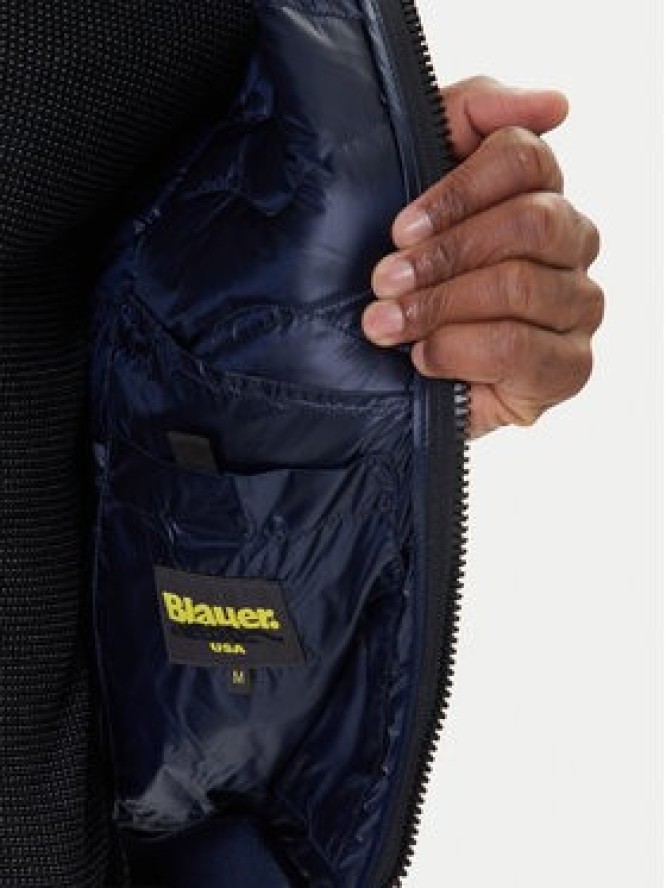 Blauer Kurtka puchowa 25WBLUC03075 Granatowy Regular Fit